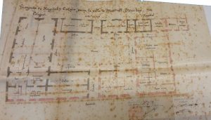 Distribucio del projecte Escola i Hospital, mai executat